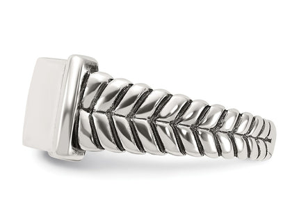 Sterling Silver Rings Style QR7634 - Classique Jewelry Inc.