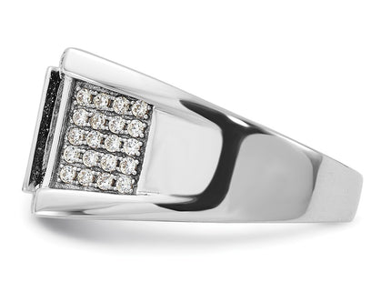Sterling Silver Rings Style QR7635 - Classique Jewelry Inc.