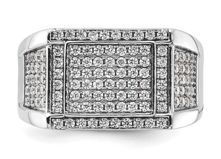 Sterling Silver Rings Style QR7635 - Classique Jewelry Inc.