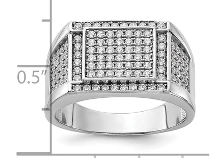 Sterling Silver Rings Style QR7635 - Classique Jewelry Inc.