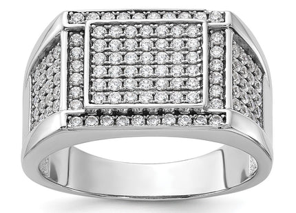 Sterling Silver Rings Style QR7635 - Classique Jewelry Inc.