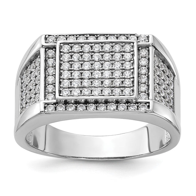 Sterling Silver Rings Style QR7635 - Classique Jewelry Inc.