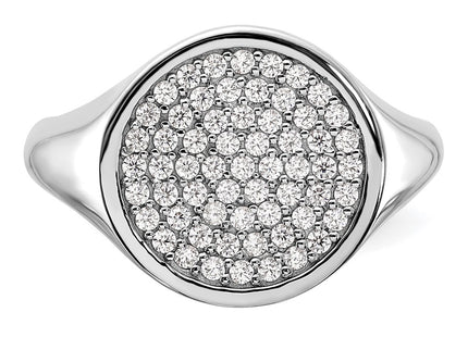 Sterling Silver Rings Style QR7636 - Classique Jewelry Inc.