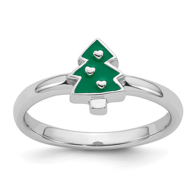 Sterling silver heart ring