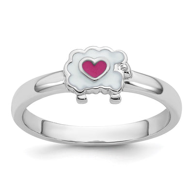 Sterling silver heart ring