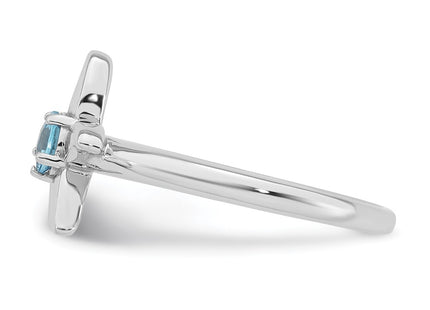 Sterling Silver Rings Style QR7658BT - Classique Jewelry Inc.