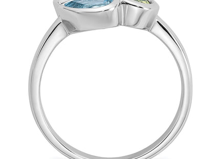 Sterling Silver Rings Style QR7660RB - Classique Jewelry Inc.