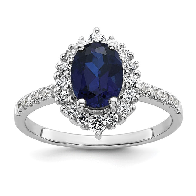Sterling Silver Rings Style QR7661CSA - Classique Jewelry Inc.