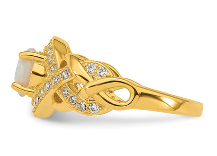 Sterling Silver Rings Style QR7662 - Classique Jewelry Inc.