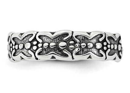 Sterling Silver Rings Style QR7668 - Classique Jewelry Inc.