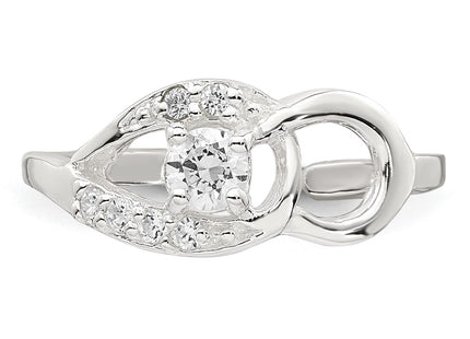 Sterling Silver Rings Style QR7672 - Classique Jewelry Inc.