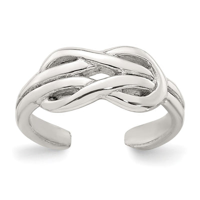 Sterling silver infinity ring