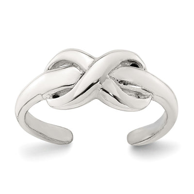 Sterling silver infinity ring