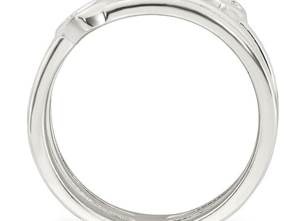Sterling Silver Rings Style QR7682 - Classique Jewelry Inc.