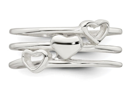 Sterling Silver Rings Style QR7682 - Classique Jewelry Inc.