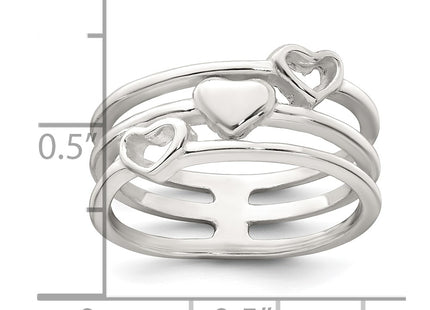 Sterling Silver Rings Style QR7682 - Classique Jewelry Inc.