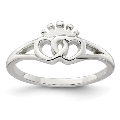 Sterling silver heart ring