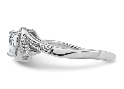 Sterling Silver Rings Style QR7687 - Classique Jewelry Inc.