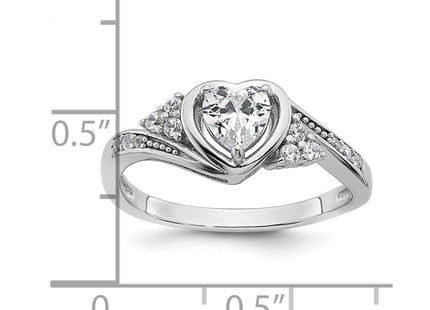 Sterling Silver Rings Style QR7687 - Classique Jewelry Inc.