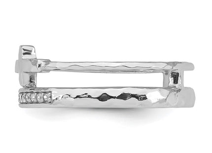 Sterling Silver Rings Style QR7688 - Classique Jewelry Inc.