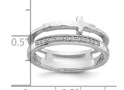 Sterling Silver Rings Style QR7688 - Classique Jewelry Inc.