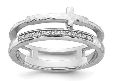 Sterling Silver Rings Style QR7688 - Classique Jewelry Inc.