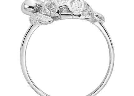 Sterling silver ring, alternate view