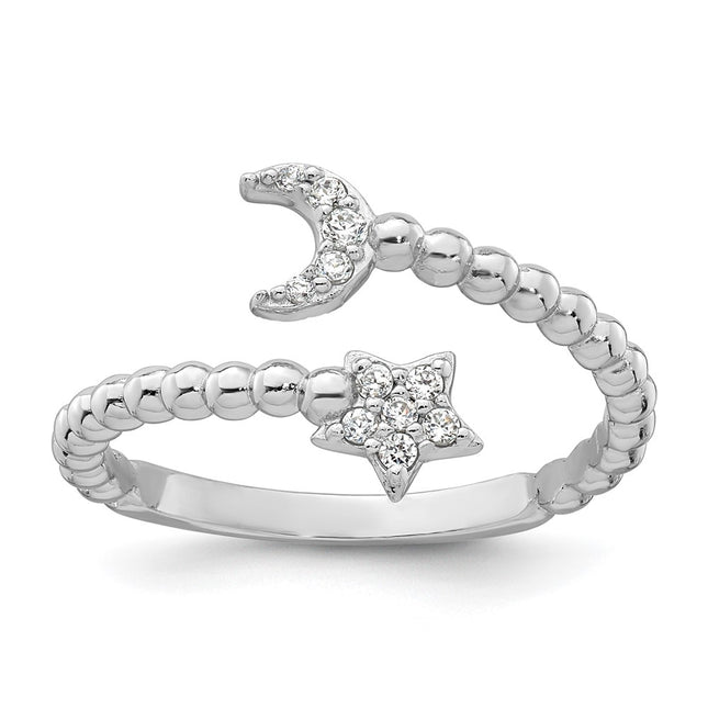 Sterling Silver Rings Style QR7701 - Classique Jewelry Inc.