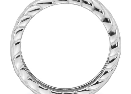 Sterling Silver Rings Style QR7703 - Classique Jewelry Inc.