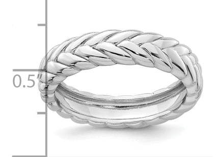 Sterling Silver Rings Style QR7703 - Classique Jewelry Inc.