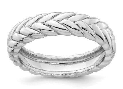 Sterling Silver Rings Style QR7703 - Classique Jewelry Inc.