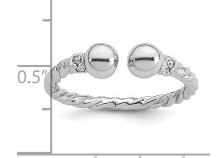 Sterling Silver Rings Style QR7709 - Classique Jewelry Inc.