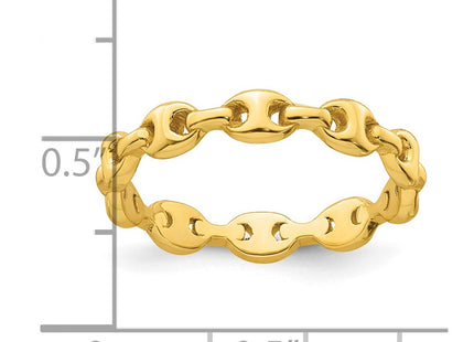 Sterling Silver Rings Style QR7711GP - Classique Jewelry Inc.