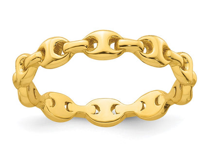 Sterling Silver Rings Style QR7711GP - Classique Jewelry Inc.