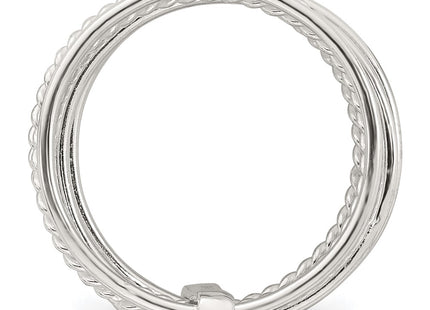 Sterling Silver Rings Style QR7716 - Classique Jewelry Inc.