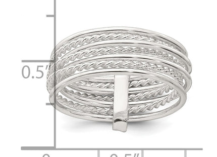 Sterling Silver Rings Style QR7716 - Classique Jewelry Inc.