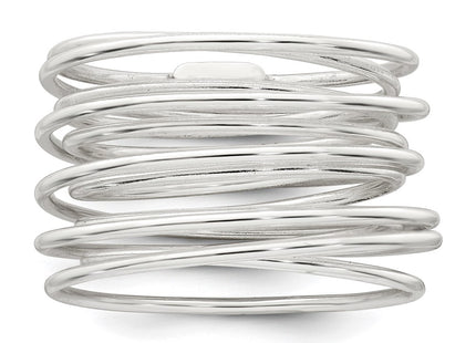 Sterling Silver Rings Style QR7717 - Classique Jewelry Inc.