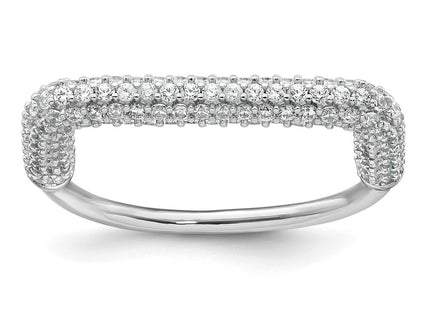 Sterling Silver Rings Style QR7719 - Classique Jewelry Inc.