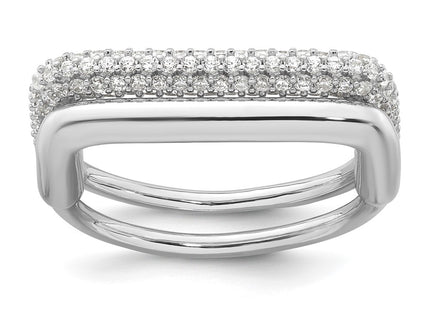 Sterling Silver Rings Style QR7719 - Classique Jewelry Inc.