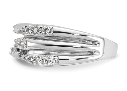 Sterling Silver Rings Style QR7720 - Classique Jewelry Inc.