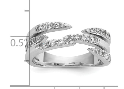 Sterling Silver Rings Style QR7720 - Classique Jewelry Inc.
