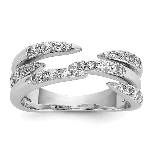 Sterling Silver Rings Style QR7720 - Classique Jewelry Inc.