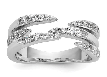 Sterling Silver Rings Style QR7720 - Classique Jewelry Inc.