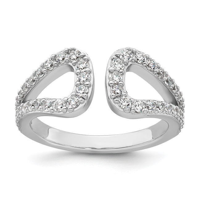 Sterling Silver Rings Style QR7721 - Classique Jewelry Inc.