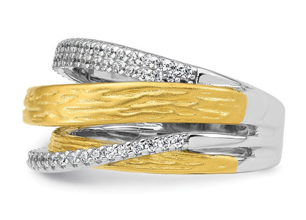 Sterling Silver Rings Style QR7723 - Classique Jewelry Inc.