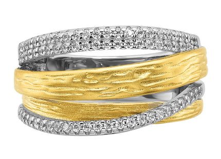 Sterling Silver Rings Style QR7723 - Classique Jewelry Inc.