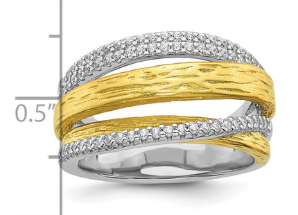 Sterling Silver Rings Style QR7723 - Classique Jewelry Inc.