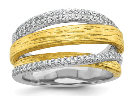 Sterling Silver Rings Style QR7723 - Classique Jewelry Inc.