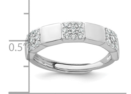 Sterling Silver Rings Style QR7725 - Classique Jewelry Inc.