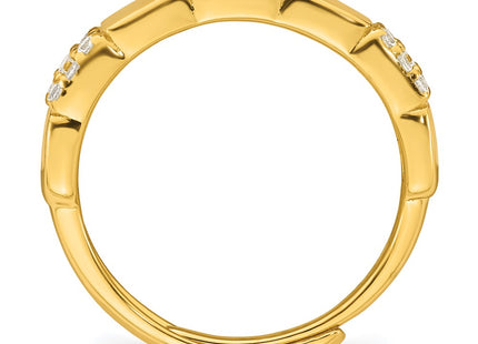 Sterling Silver Rings Style QR7725GP - Classique Jewelry Inc.